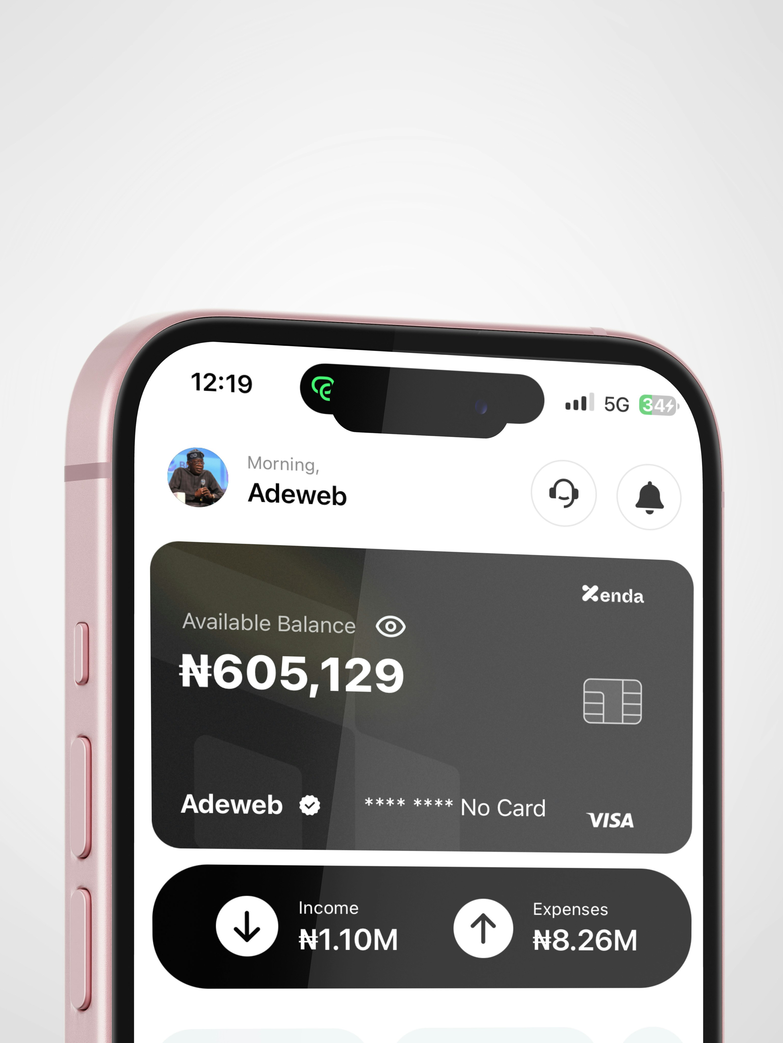 Zenda Africa - Screenshot 3 showing product features and functionality