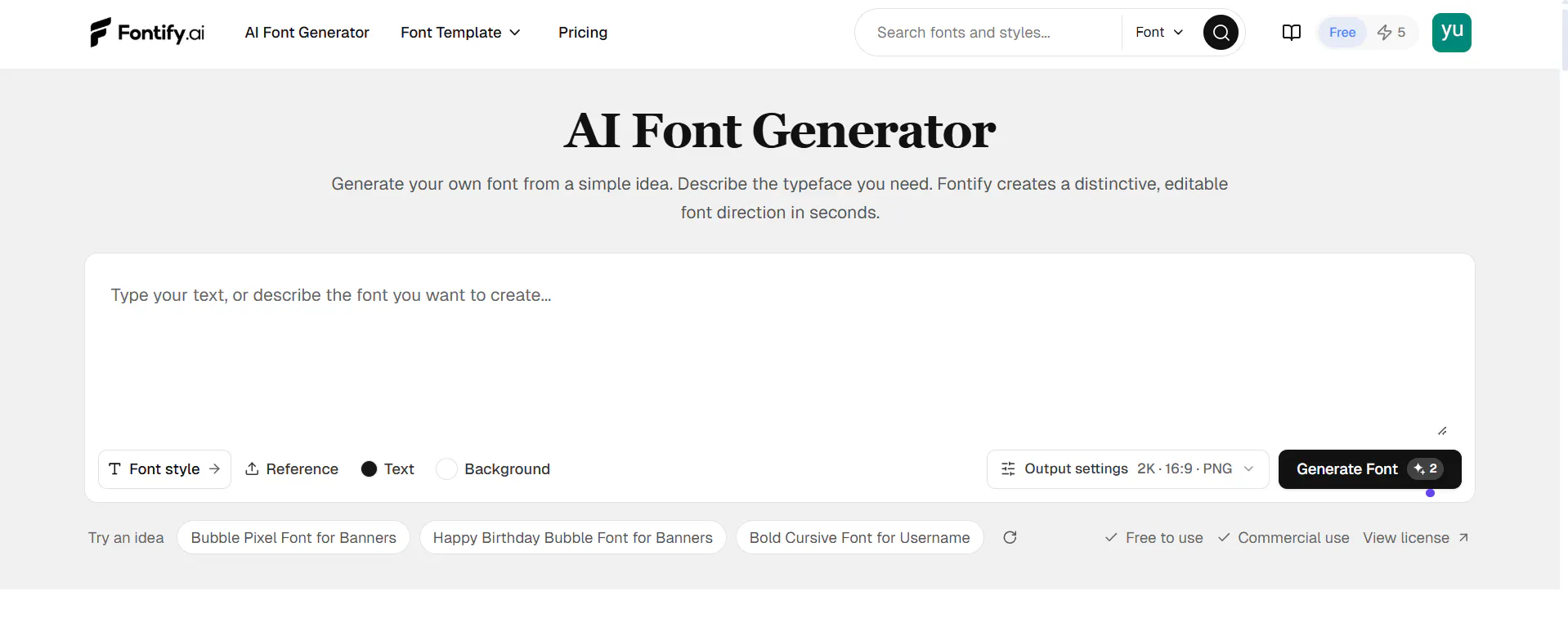 Fontify AI gallery image
