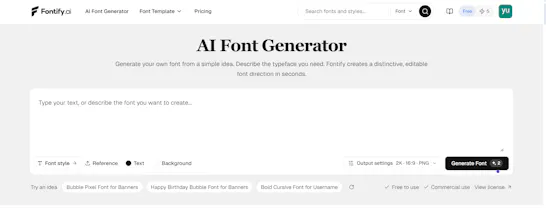 Fontify AI gallery image