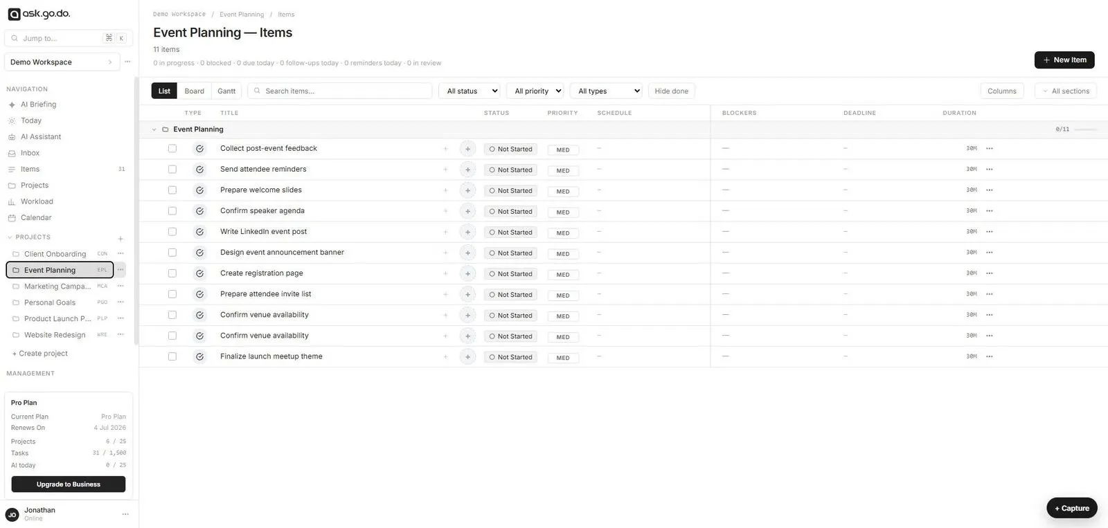 AskGoDo — Turn ideas into action screenshot 2
