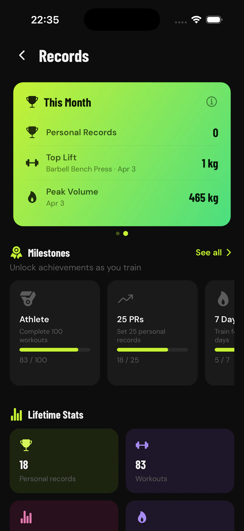 GainLogger — Free Workout Tracker screenshot 7