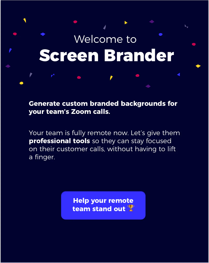 Screen Brander
