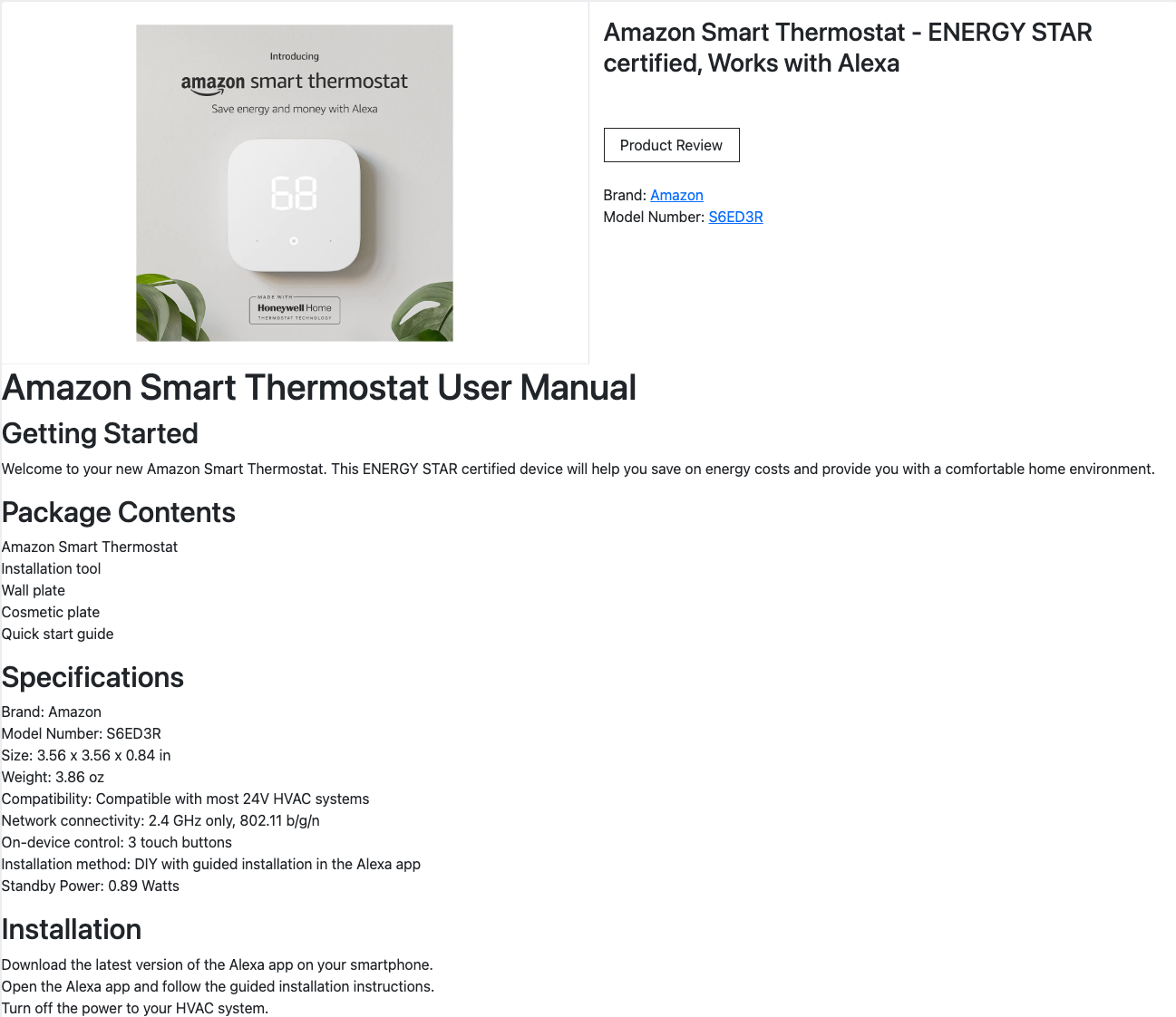 AI Amazon Product Reviews / Manuals media 1