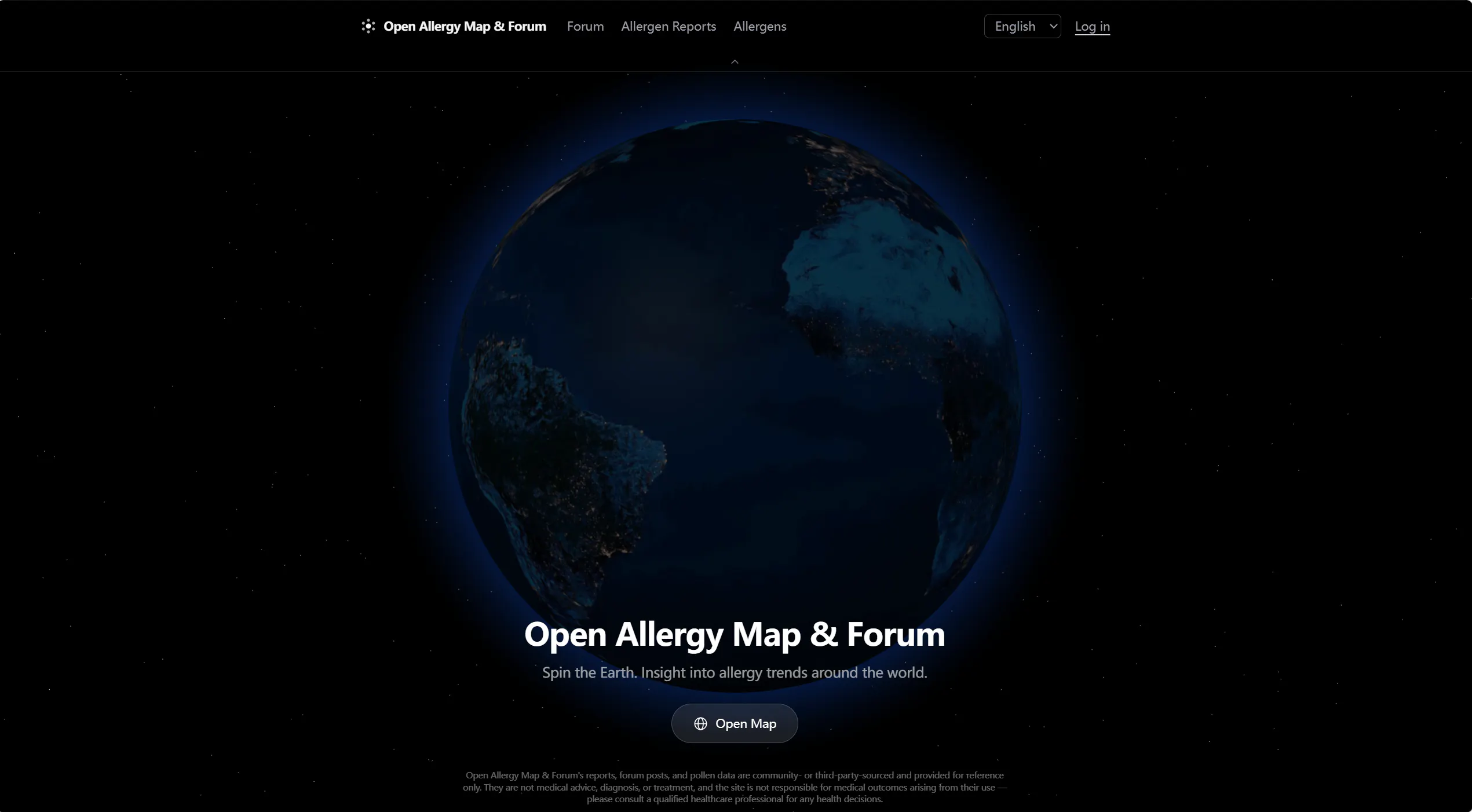 Open Allergy Map & Forum gallery image