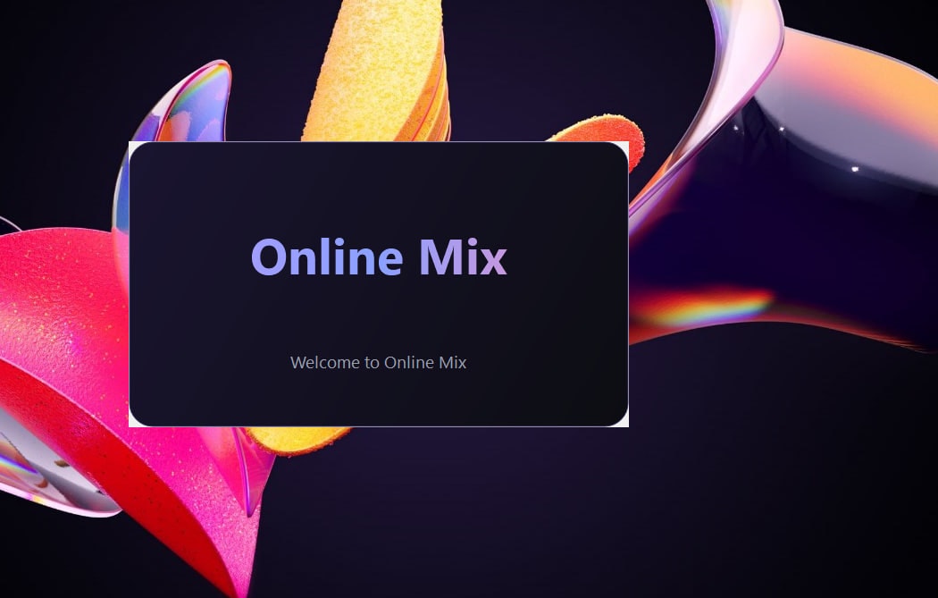 Online Mix — browser gallery image