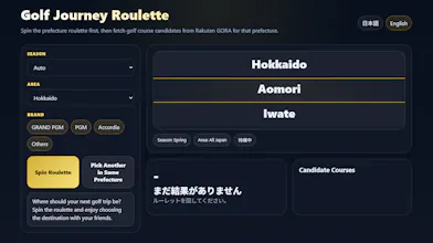 Golf Journey Roulette gallery image