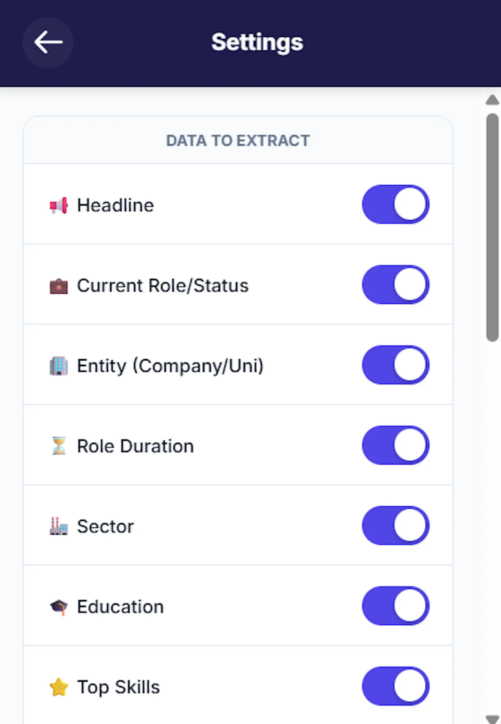 CandiData screenshot 4