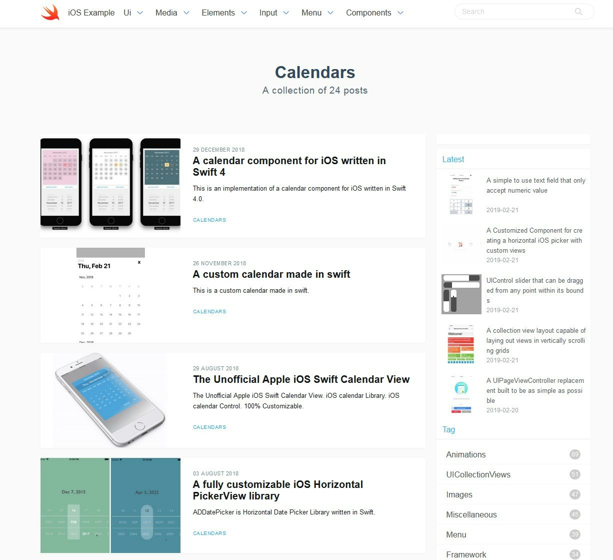 iOS Example gallery image