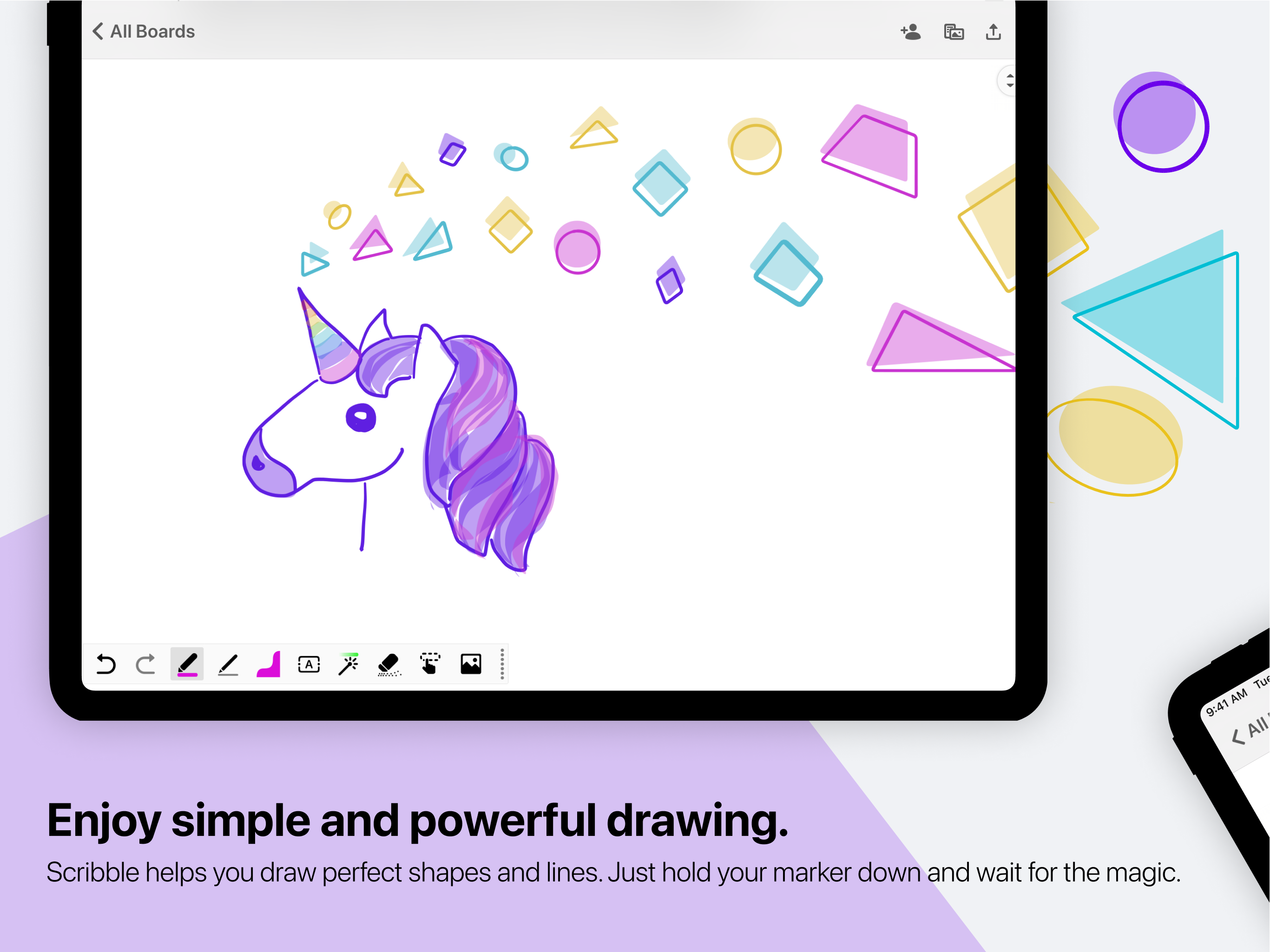 Scribble Together 3.0 - Simple, synchronous whiteboard for tutors, teachers, teams 미디어 4