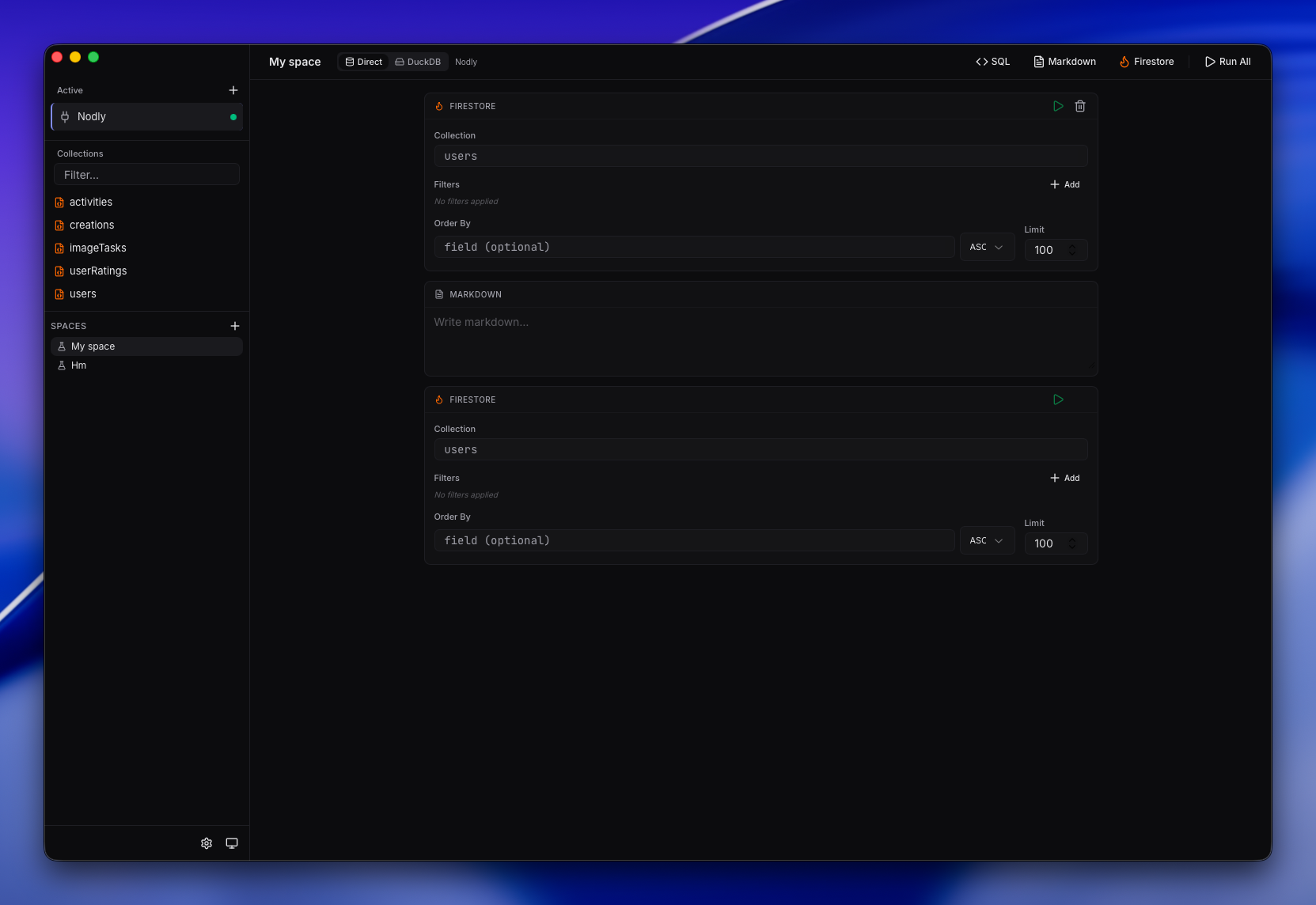 Queryline gallery image