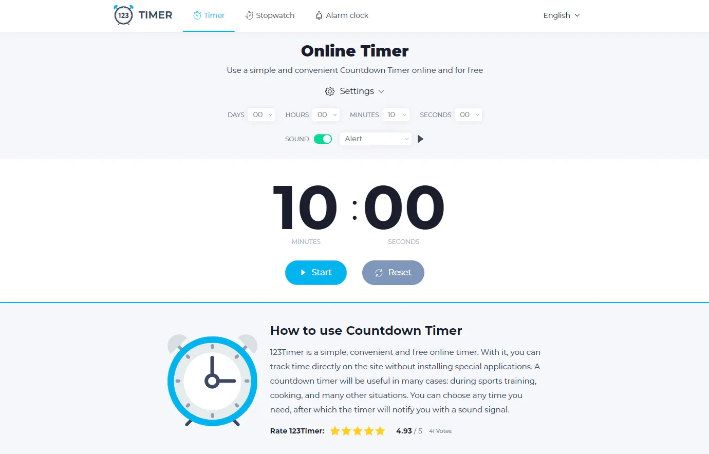 Script Timer Free Online Timer Alarm Clock