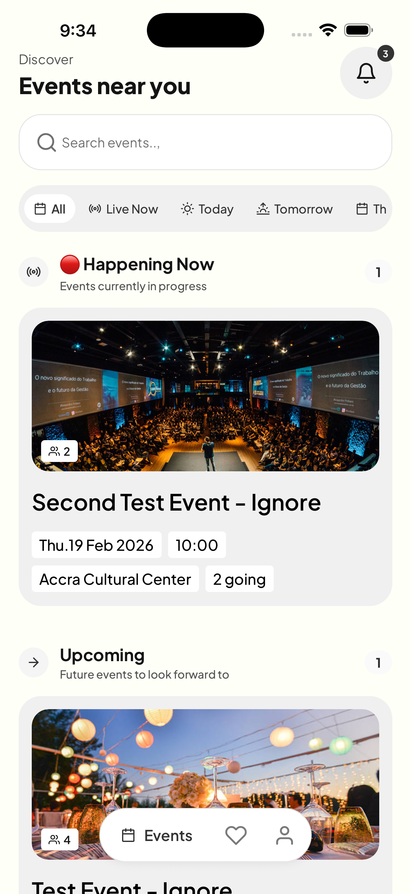 Tikiti — Event Management Platform - Main product screenshot demonstrating key features and user interface