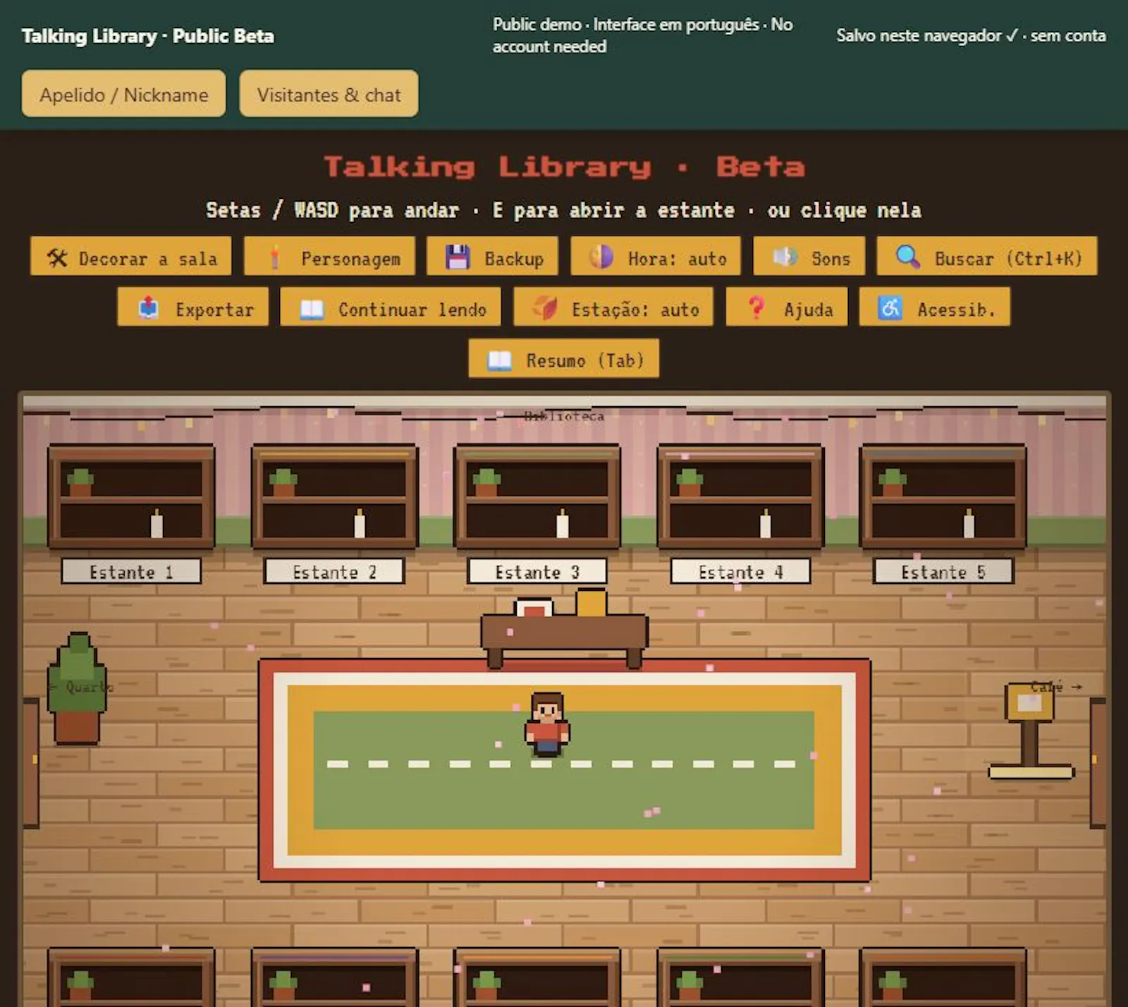 Talking Library screenshot 3