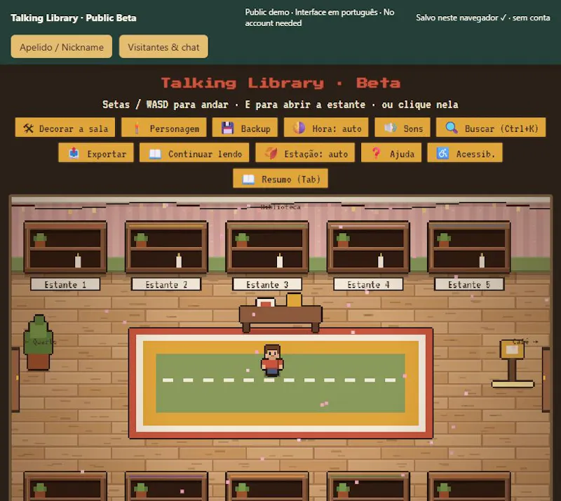 Talking Library screenshot 3