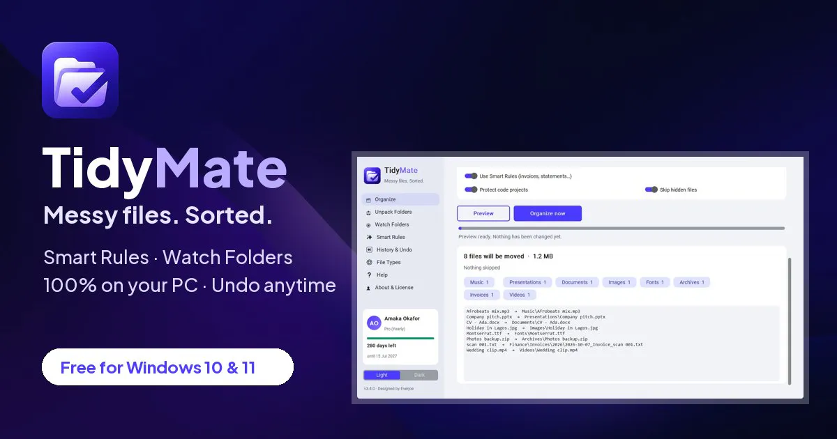 TidyMate gallery image