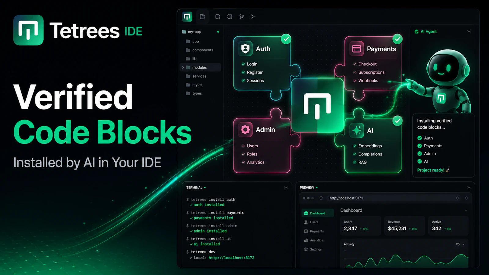 Tetrees IDE  screenshot 3