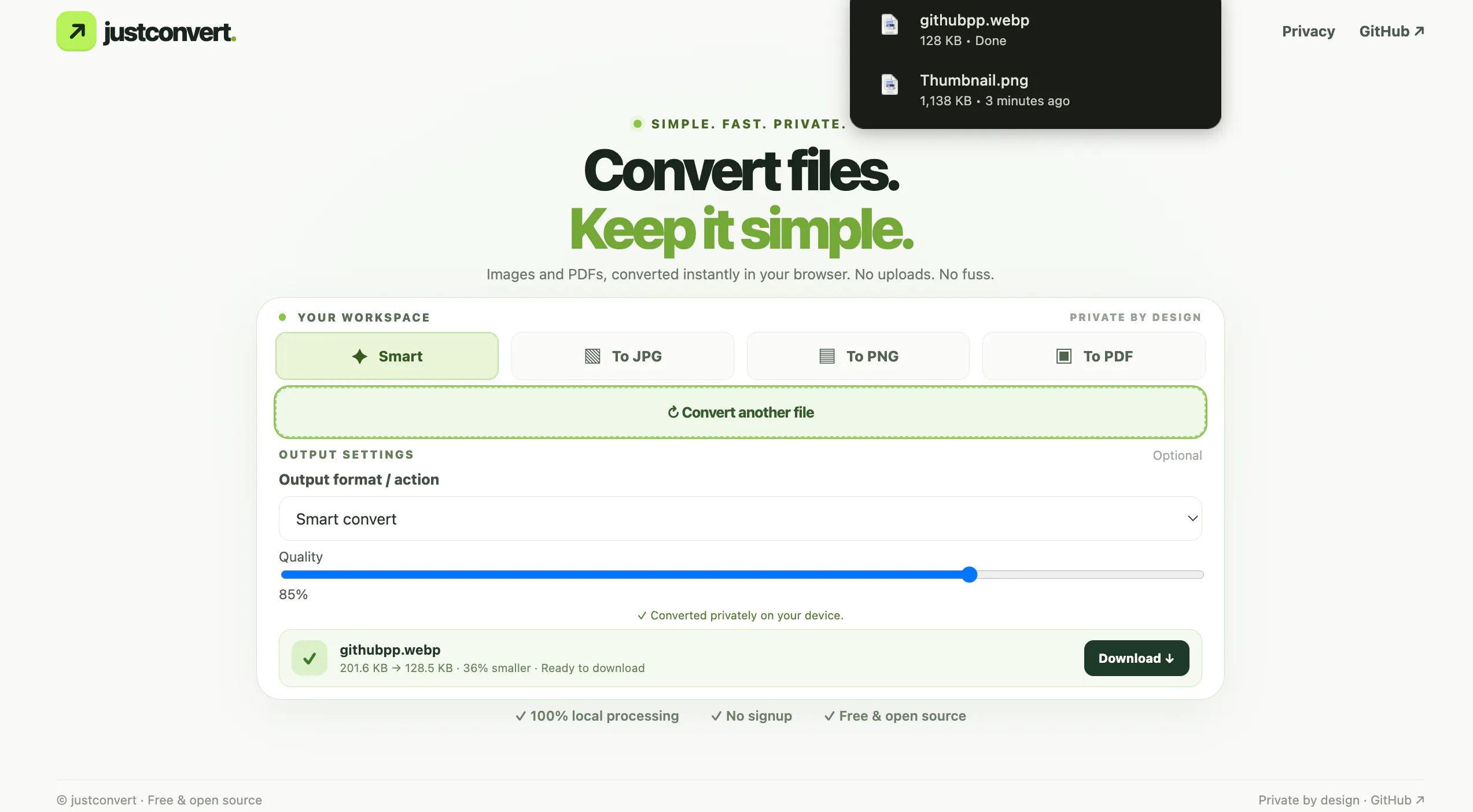 JustConvert gallery image