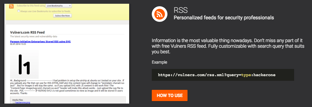 Vulners: complete security database gallery image