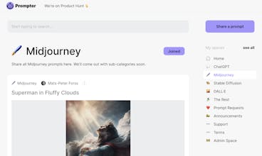 Prompter - Midjourney Prompt Community gallery image