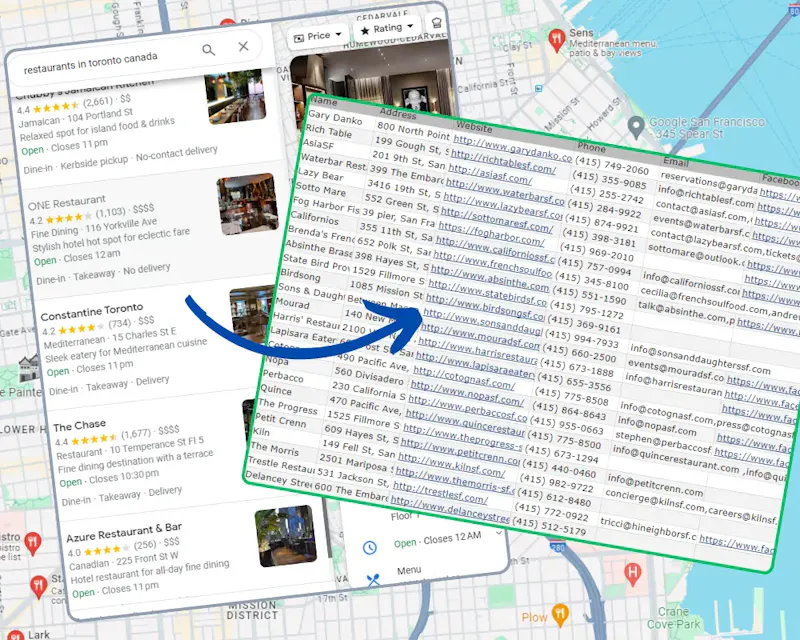 Botsol Google Maps Crawler screenshot 1