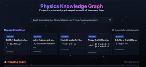 Physics Knowledge Graph gallery image