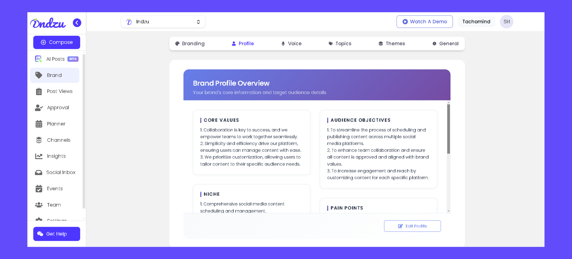 Indza Social 2.0 - 1つのツールですべてのCanvaバッファーChatGPTの1つのツールメディア5
