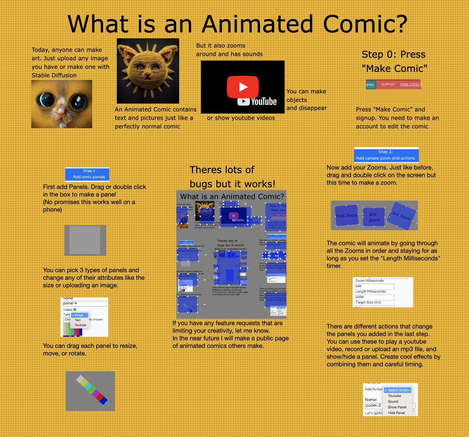 Haz tu cómic animado media 1