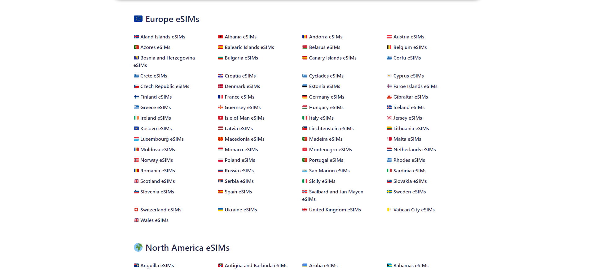 Mídia 2 de Esimraradar - Compare os ESIMs de viagem