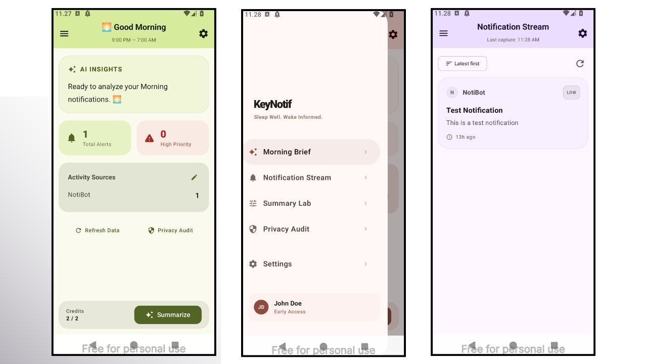 Keynotif gallery image