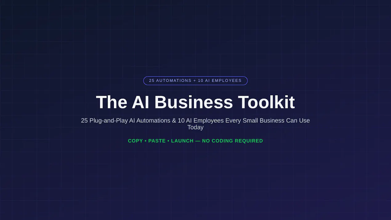 The AI Business Toolkit product