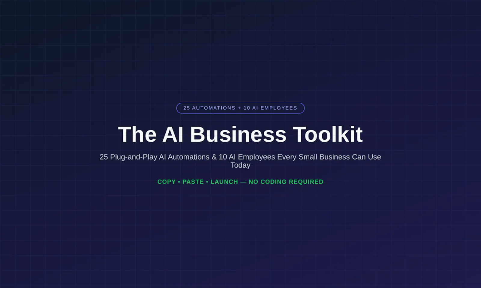 The AI Business Toolkit screenshot 1