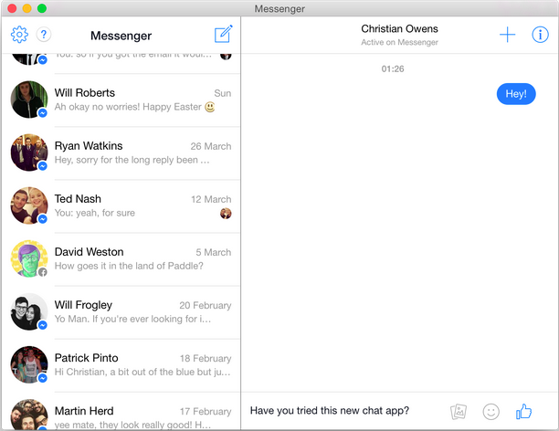 Chat for Mac Image