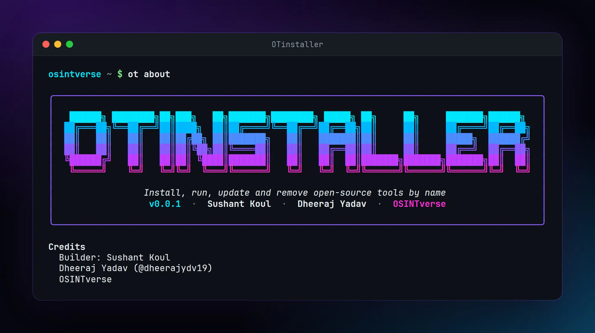 OTInstaller gallery image