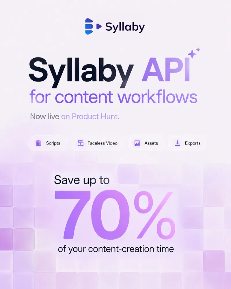 Syllaby API screenshot 3