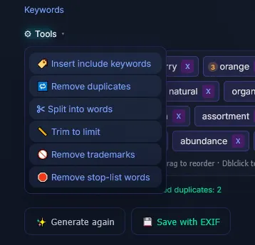 AI Stock Metadata Generator gallery image