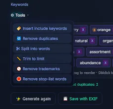 AI Stock Metadata Generator gallery image