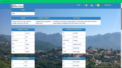Cerreto Italian Verbs gallery image
