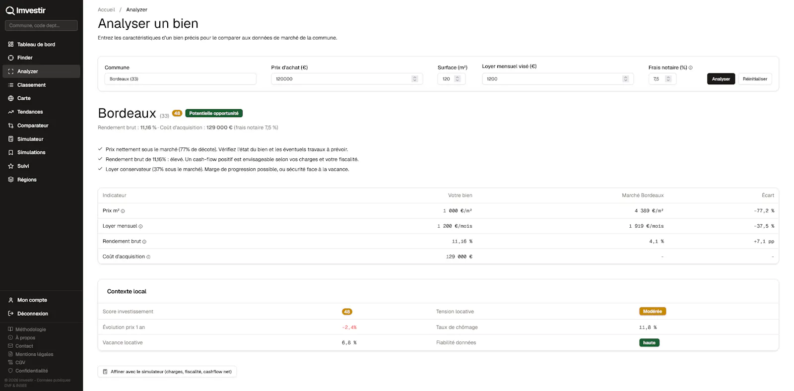 Imvestir screenshot 2