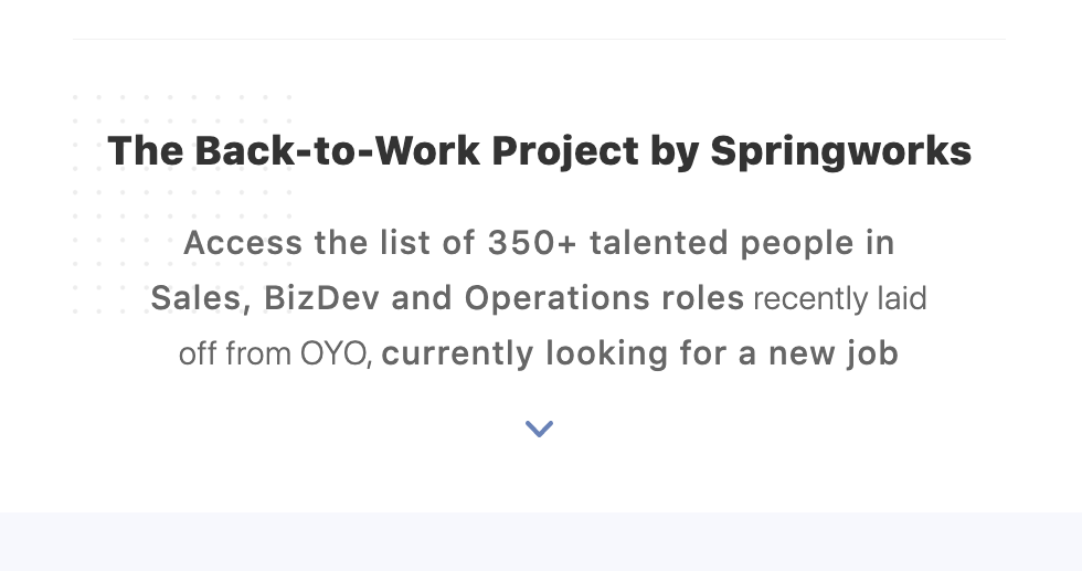 Hire a recently laid off OYO employee gallery image