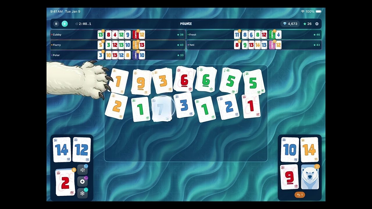 Polar Pounce: Solitaire Race media 1