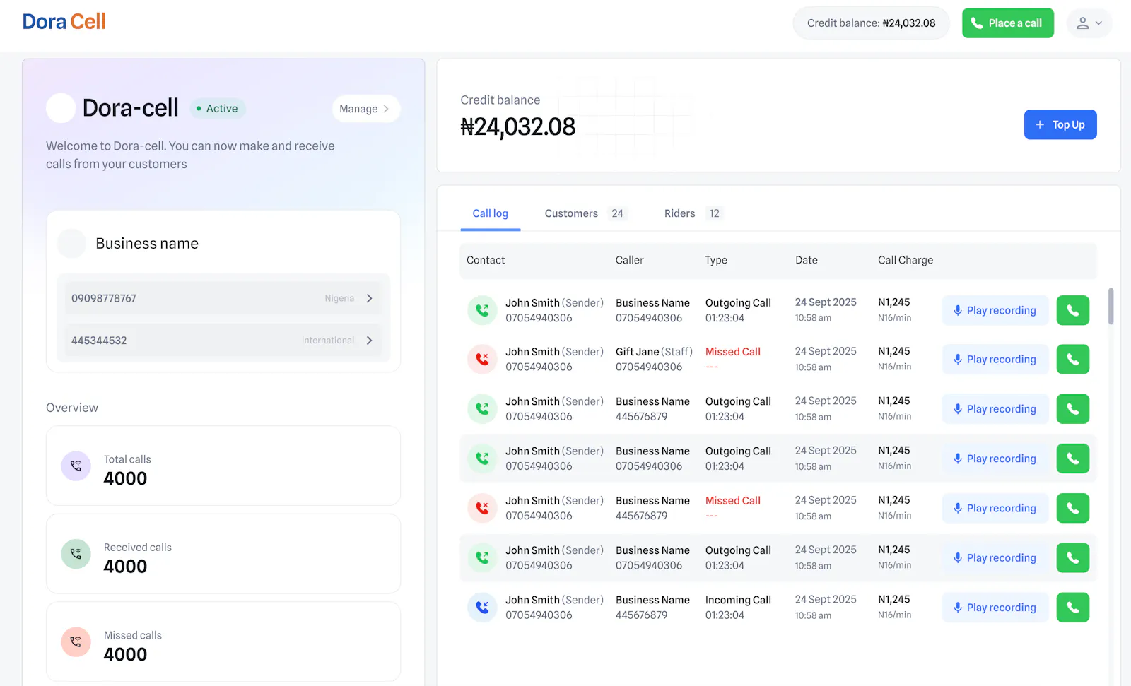 Make Calls. Turn Calls Into Actions screenshot 1