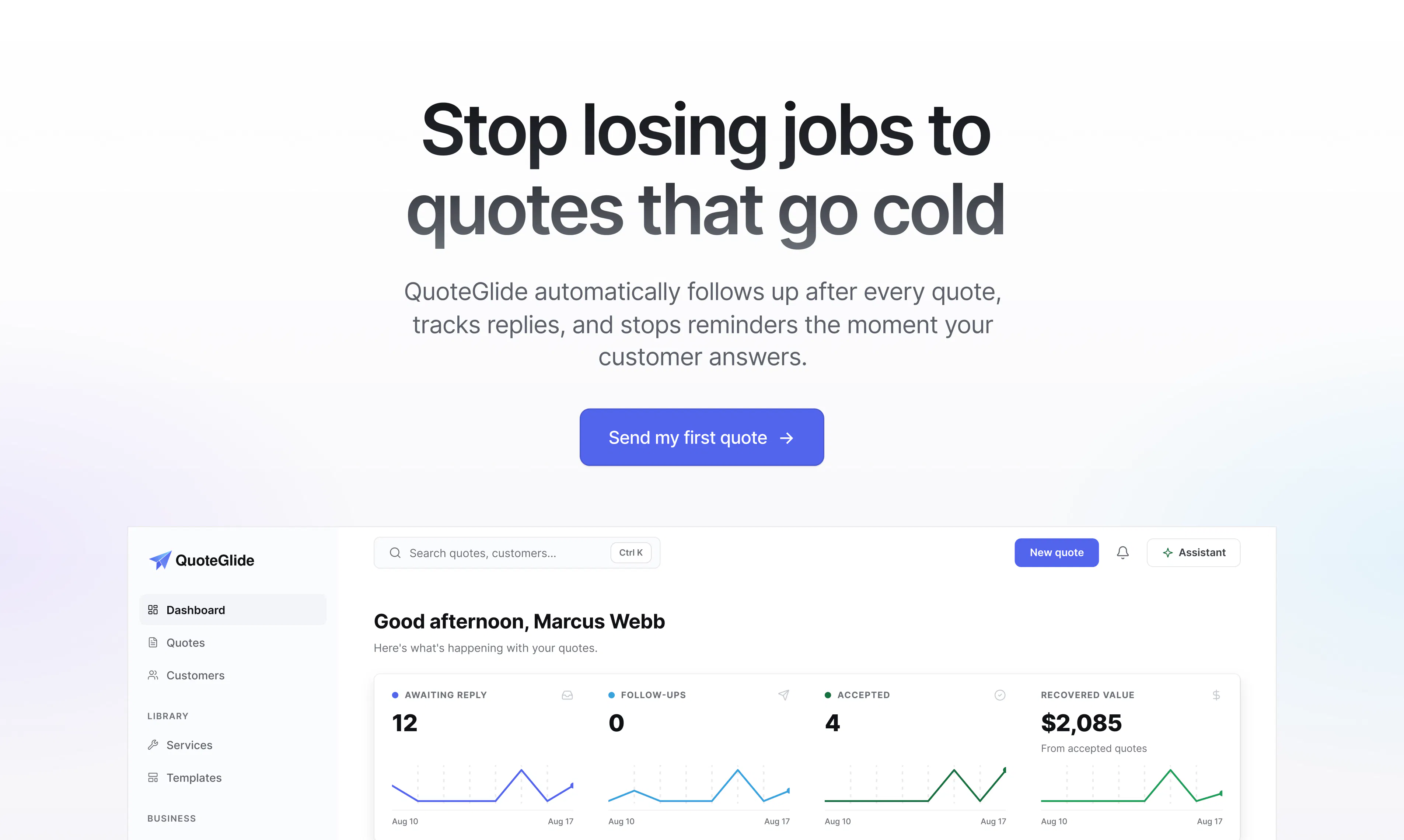 QuoteGlide gallery image