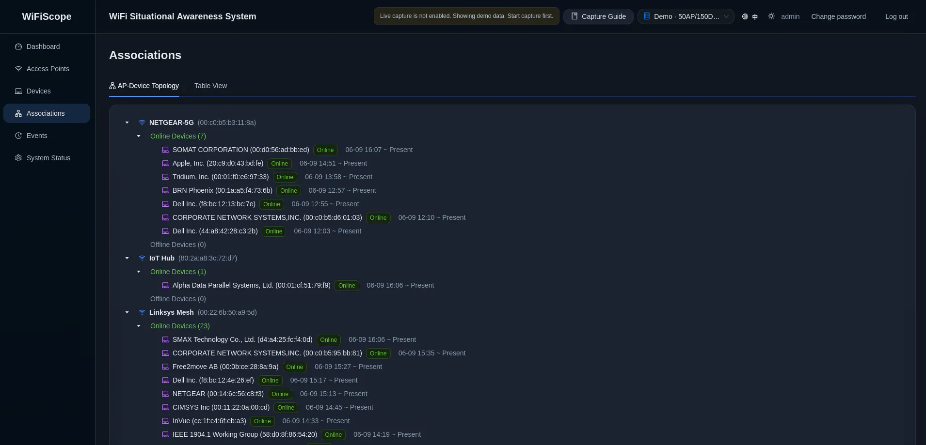 WiFiScope-WiFi awareness & PCAP analysis gallery image
