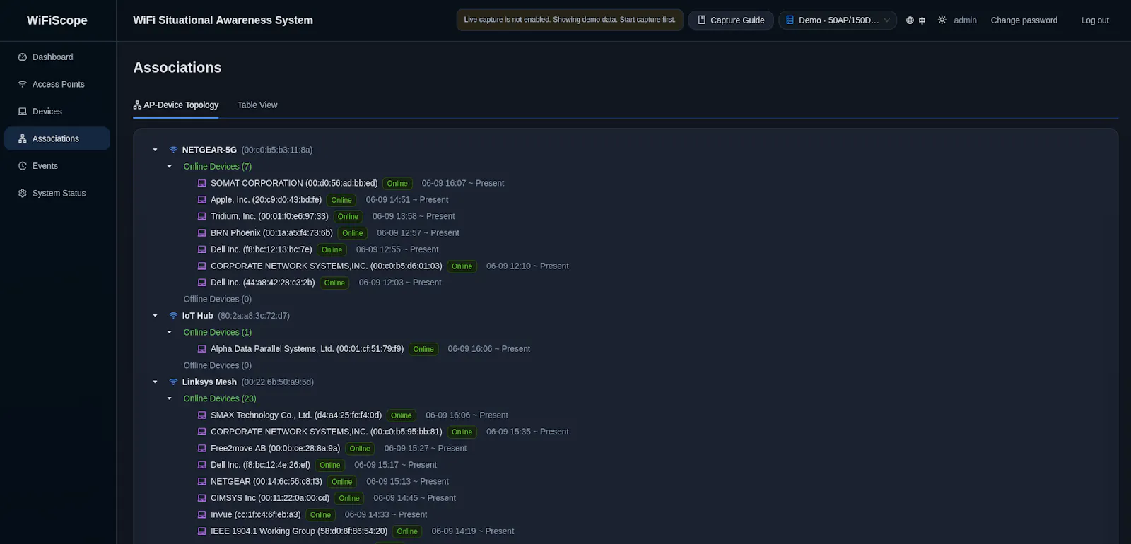 WiFiScope-WiFi awareness & PCAP analysis screenshot 3