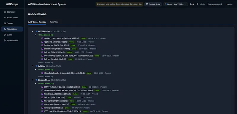 WiFiScope-WiFi awareness & PCAP analysis screenshot 3