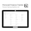 Notion Personal Finance Tracker
