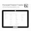 Notion Personal Finance Tracker