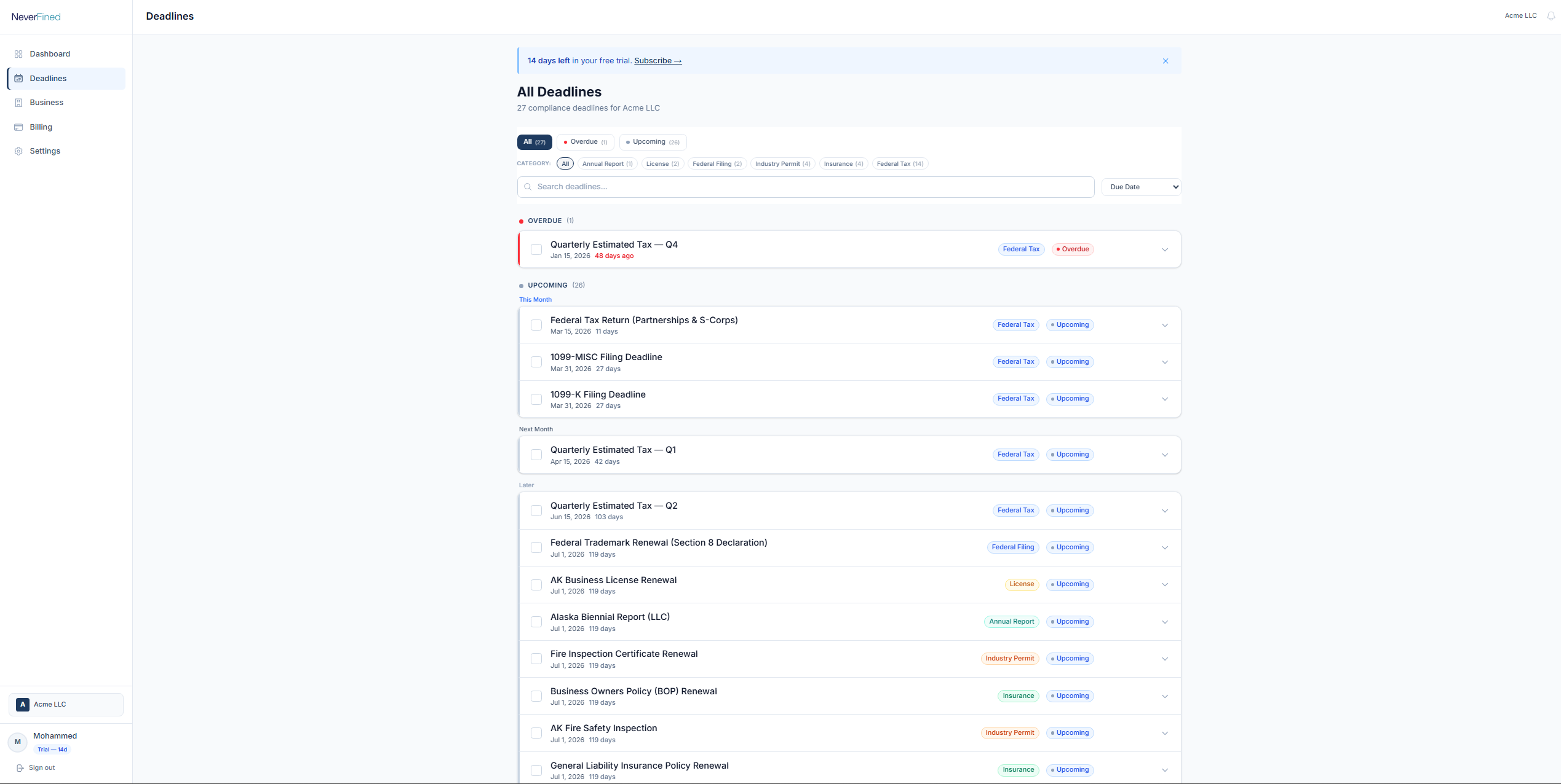 NeverFined gallery image