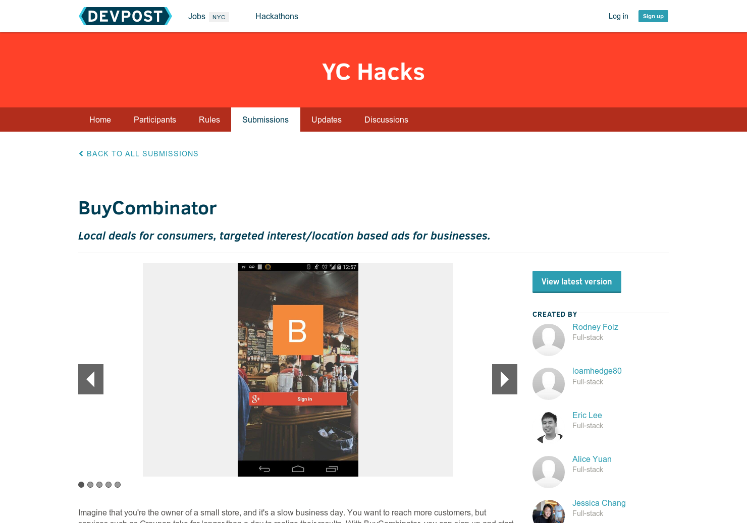 BuyCombinator