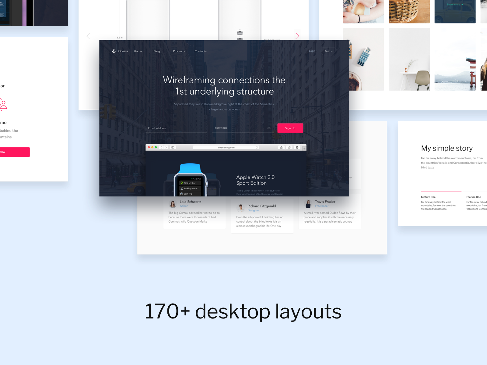 Odessa UI Kit gallery image